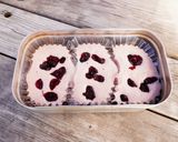 メスティンでコケモモ蒸しパン作り方3写真