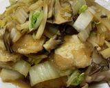 鶏胸肉の白菜炒め作り方7写真