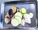 茄子とズッキーニのモッツァレラチーズ焼き作り方1写真