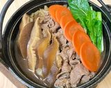 免疫力が上がる！きのこたっぷりすき焼き鍋作り方5写真