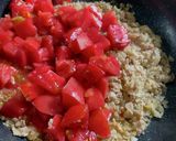 ＊なすとトマトの麻婆風＊作り方3写真