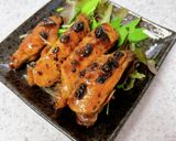 中華気分満喫♪手羽中の豆豉煮込み作り方7写真