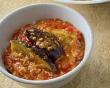 ＊なすとトマトの麻婆風＊作り方5写真