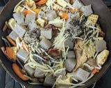 もやしと肉豆腐の味噌こんにゃく炒め作り方6写真