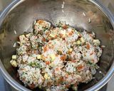 鮭とチーズの鮮やかおにぎり作り方4写真