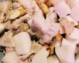 大根とごぼうと豚バラの胡椒煮作り方2写真