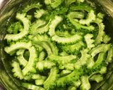 ゴーヤと豚肉の味噌炒め作り方3写真