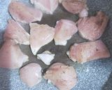 鶏むね肉のわさびマヨ照り焼き作り方4写真