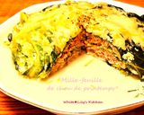 茸と豚肉たっぷり⭐黄色いサフランパスタ作り方5写真