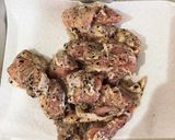 鶏もも肉の塩麹&ドレッシング焼き作り方3写真