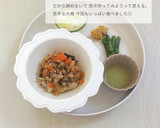 ゆがき大根とさばの甘辛煮-離乳食完了期-作り方7写真