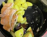 なんでも野菜とサーモンのスキレット焼き作り方5写真