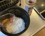 梅と海苔の炊き込みご飯作り方2写真