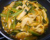 簡単！小松菜とむね肉の甘辛煮作り方5写真