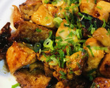 鶏肉と厚揚げのあまから生姜炒め作り方3写真