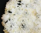 冷凍カップ惣菜活用●マカロニサラダ炒飯作り方1写真