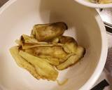 焼き茄子とアサリのレモンオリーブオイル作り方3写真