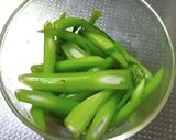 春菊香る塩辛パスタ作り方2写真