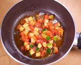 トマトの旨味を引き出したとろとろオムレツ作り方2写真