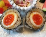 味付け卵で作るスコッチエッグ風おにぎり作り方11写真