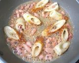 春菊香る塩辛パスタ作り方5写真