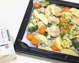 甘酒味噌マスタードだれで鶏のオーブン焼き作り方10写真