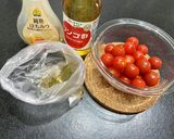 袋で簡単♡ミニトマトのはちみつマリネ作り方1写真