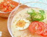 超簡単豆乳冷麺作り方4写真