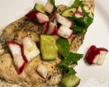 チキンと胡瓜とレッドラディッシュ・サルサ作り方3写真