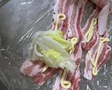 夏にぴったり！レタスマヨの豚バラ巻き弁当作り方2写真