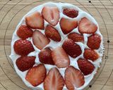 お花で彩るクリスマスケーキ作り方37写真