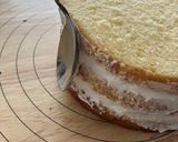 お花で彩るクリスマスケーキ作り方40写真