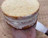 お花で彩るクリスマスケーキ作り方41写真