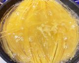 ワンパン!あさりと茄子のトマトスープスパ作り方4写真