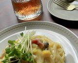 ワンパン!即席コーンスープでパスタ♪作り方9写真