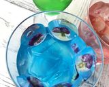 爽やかお花のゼリークリームソーダ作り方10写真