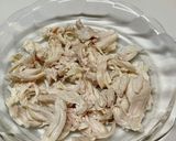 オクラと鶏肉のお浸し作り方5写真