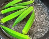 オクラと鶏肉のお浸し作り方7写真