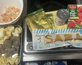 肉なしシーフードカレー作り方1写真