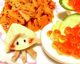 お揚げで可愛いイカソー星人!ひな祭りにも作り方11写真