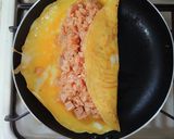 サラダチキンでオムライス作り方7写真