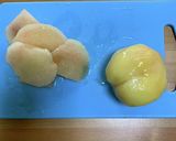 ピーチ入り♡グァバゼリー作り方1写真