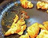 鶏もも甘カレー炒め。作り方5写真
