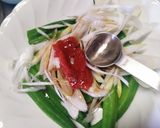 オクラのネギ梅肉和え★レンジ3分★夏バテ作り方3写真