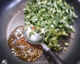 簡単！小松菜のにんにく油炒め作り方2写真