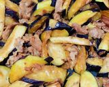 ピーマンとナスの豚小間炒め作り方3写真