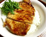 蒲焼きのタレで・豚の蒲焼き丼作り方9写真