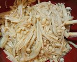 簡単！地味だが美味♪えのきの梅おかか和え作り方4写真