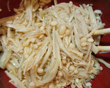簡単！地味だが美味♪えのきの梅おかか和え作り方4写真