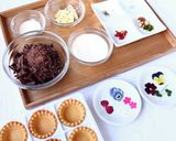 お花の生チョコミニタルト作り方1写真
